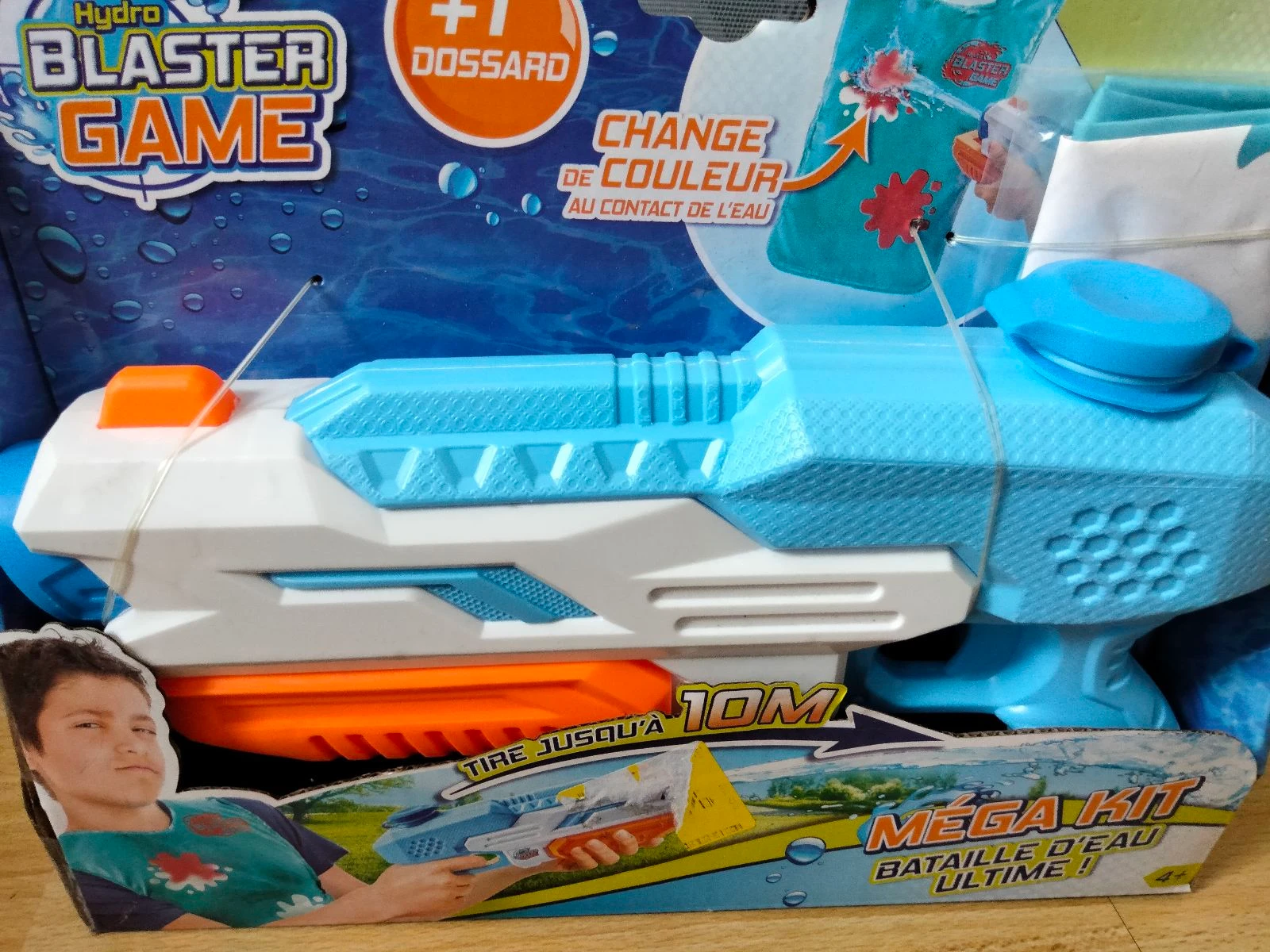 💦 Hydro Blaster Game + dorsal reactivo al agua – Nuevo y empaquetado – photo 2